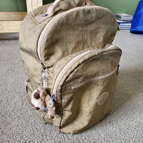 Kipling Tan Colored Bookbag - Picture 6 of 7